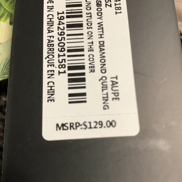 Badgley Mischka Quilted Crossbody Bag - Picture 12 of 12